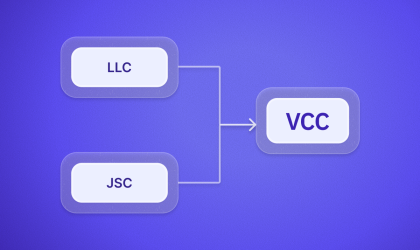 How do I transform my LLC into a VCC?